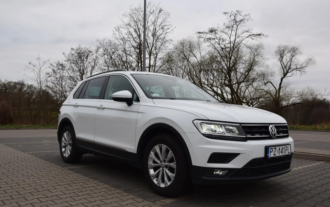 Volkswagen Tiguan cena 97500 przebieg: 47150, rok produkcji 2018 z Poznań małe 79
